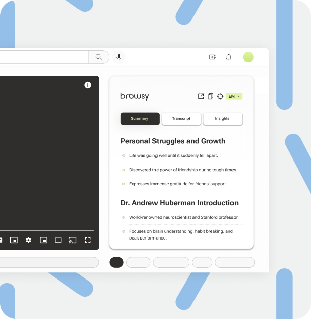 YouTube Video Summaries